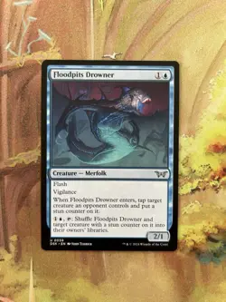 MTG Floodpits Drowner Duskmourn: House of Horror (NM) - Image 1