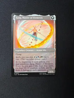2025 MTG Avatar The Last Airbender Avatar Aang / Aang, Master Of Elements #207 - Image 2