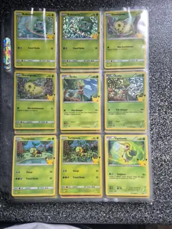 Complete Master Set Pokemon Tcg McDonald's 25th Anniversary French Version - Image 4