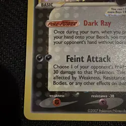 Pokemon Umbreon Gold Star 17/17 Celebrations: Classic Collection Holo - Image 4