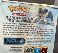 Pokemon FACTORY SEALED EX Crystal Guardians Earth Shower Theme Deck!! - Image 3