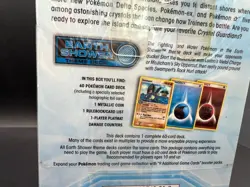 Pokemon FACTORY SEALED EX Crystal Guardians Earth Shower Theme Deck!! - Image 4