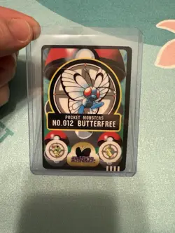 Pokemon Pocket Monsters Butterfree No. 012 NM-MT Sealdass - Image 1