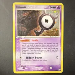 Pokemon TCG Unseen Forces Unown Holo Y/28 2005 - Image 3