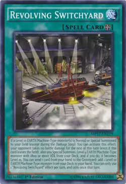 Yugioh! Revolving Switchyard - MP17-EN119 - Common - 1st Edition Near Mint, Engl - Image 1