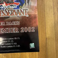 2002 Rare Yu-Gi-Oh! (Yugioh) Pharaoh's Servant Promo Poster 18 x 24 - Image 4