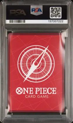 2025 ONE PIECE PROMOS DODGERS X ONE PIECE NIGHT #010 MONKEY D. LUFFY PSA 10 - Image 2