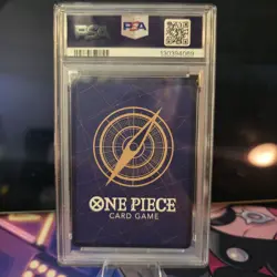 2025 ONE PIECE OP11-018 HONESTY IMPACT ALTERNATE ART EVENT KOBY ENGLSIH PSA 9 - Image 2
