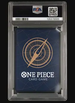 PSA 9 ONE PIECE JP OP13-CARRYING ON HIS WILL #004 SHANKS 3RD ANNIVERSARY-GOLD - Image 2