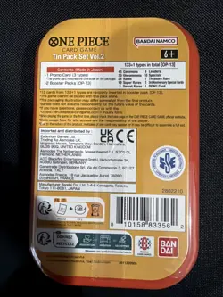 One Piece TCG CCG Tin Box English Version OP-13 New Sealed - Image 2