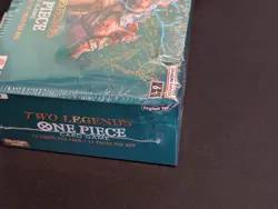 1x DENTED One Piece OP08 Two Legends Booster Box Seal Intact NEW ENGLISH - Image 2