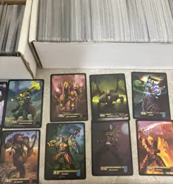 WoW World of Warcraft TCG Cards Lot Of 1300+ Mixed Cards 2006-2009 - Image 3
