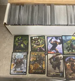 WoW World of Warcraft TCG Cards Lot Of 1300+ Mixed Cards 2006-2009 - Image 4