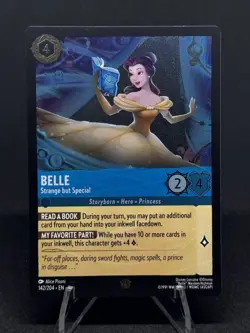 Disney Lorcana Belle Strange But Special 142/204 - Cold Foil - Image 1