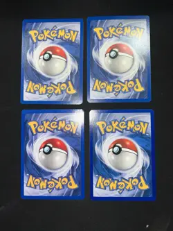 Kanto Starters Wotc 1999 Base Set Pokemon Card Collection Lot Vintage - Image 5