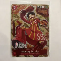 Monkey.D.Luffy (Bandai Card Games Fest 24-25) P-080 One Piece Promotion Cards... - Image 1