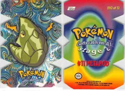 Metapod #150 - Topps Trading Cards Series 2 Pokemon MP - Image 3