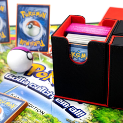 MTG Deck Box Card Storage, Commander Deck Box Fits 130+ Single Sleeved Cards wit - Image 5