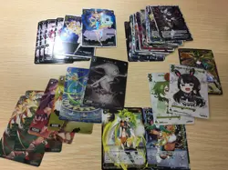 WIXOSS TCG Cards Lot Bulk SECRET SP FAR LR PR ALL Foil Rare Anime Girl Waifu - Image 1