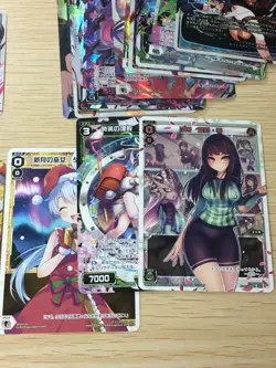 WIXOSS TCG 73 Cards Lot Bulk SECRET SP LR SR P1 ALL Foil Rare Anime Girl Waifu - Image 3