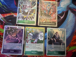 One Piece The Azure Sea's Seven OP14 - 34 Cards SR's, Rs, Leaders, and Dons lot! - Image 1