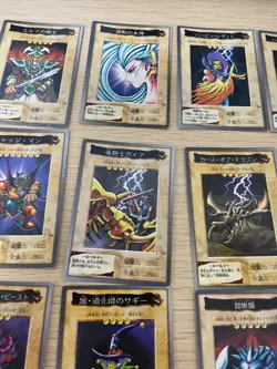 Yugioh Bandai common 24 cards lot card set japanese vintage 90s - Image 5