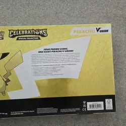Pokemon TCG: Celebrations Special Collection Box [Pikachu V-Union, 50 Cards]... 820650809156 - Image 2