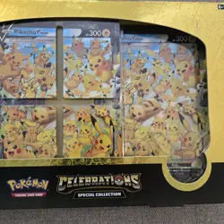 Pokemon TCG: Celebrations Special Collection Box [Pikachu V-Union, 50 Cards]... 820650809156 - Image 4