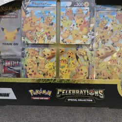 Pokemon TCG: Celebrations Special Collection Box [Pikachu V-Union, 50 Cards]... 820650809156 - Image 5