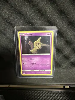 Mimikyu SM99 Sun & Moon Ultra Rare Holo Black Star Promo Pokemon Card - Image 1