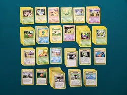 Pokemon-Lot of 52 Neo Genesis Cards-Commons And Uncommons-NM - Image 1