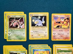 Pokemon-Lot of 52 Neo Genesis Cards-Commons And Uncommons-NM - Image 2