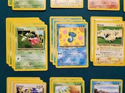 Pokemon-Lot of 52 Neo Genesis Cards-Commons And Uncommons-NM - Image 4