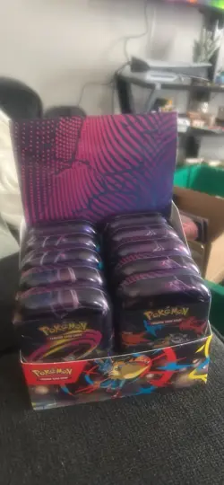 Pokemon Trading Card Games Mega Evolutions Mini Tins 10ct - Image 1