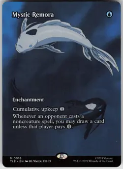 MTG Mystic Remora (Borderless) Normal NM Avatar: The Last Airbender: Magic 16 - Image 1