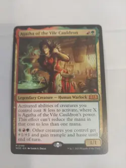 Agatha of the Vile Cauldron Wilds of Eldraine Regular - Image 1