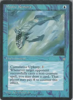 Mystic Remora HP (#2) Ice Age MTG - Image 1