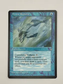 Mystic Remora (ICE) - Ice Age Regular Common Vintage MTG - LP - Image 1