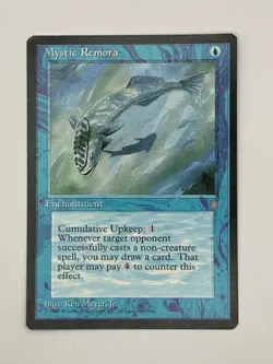 Mystic Remora (ICE) - Ice Age Regular Common Vintage MTG - LP - Image 1