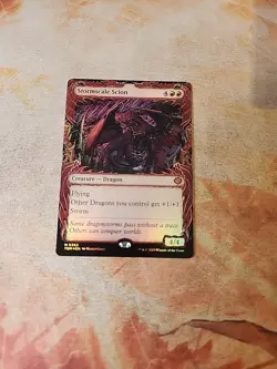 Stormscale Scion Showcase Foil Tarkir Dragonstorm MTG NM - Image 1