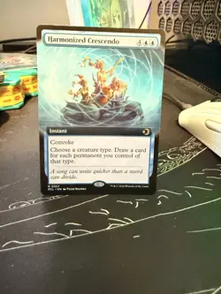 Harmonized Crescendo (Extended Art) Lorwyn Eclipsed Regular - Image 1