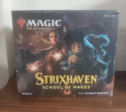 Magic The Gathering: Strixhaven School Of Mages Bundle - 10 Draft Boosters MTG - Image 1