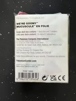 Pokemon Center SEALED We're Goomy Deck Box!! - Image 2