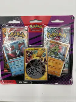 Lot of 5 Pokemon TCG Team Rocket 2 Booster Blister Packs Zapdos - Sealed New - Image 2