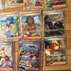 Pokemon TCG 13X FULL ART TRAINER READ DESC SCARLET VIOLET ERA LOT - Image 3