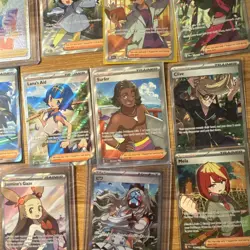 Pokemon TCG 13X FULL ART TRAINER READ DESC SCARLET VIOLET ERA LOT - Image 4