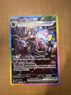 Pokemon TCG Hydreigon EX Surging Sparks SAR 240/191 Mint Condition - Image 1