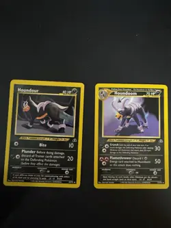 Pokemon TCG Houndoom And Houndour Neo Discovery - Image 1
