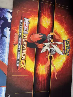 Pokemon Mega Blaziken EX And Mega GarchompEX 23x13 Premium Collection Desk Mat - Image 2