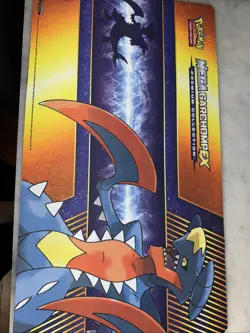 Pokemon Mega Blaziken EX And Mega GarchompEX 23x13 Premium Collection Desk Mat - Image 5